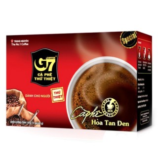 Cà phê đen G7 ko đường (15 gói x 4 hộp)