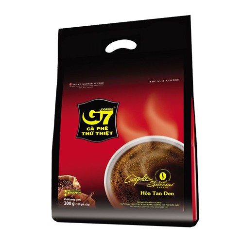 Cà phê đen G7 ko đường (100 gói x 2g)